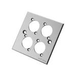 RWPA60-4-SL/BK - Empty aluminum drawing wall mount panel