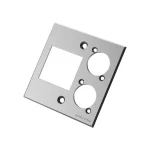 RWPA60-P1-2-SL/BK - Empty aluminum drawing wall mount panel