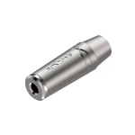 RMJ3FPP-65 - 3.5mm stereo Jack, Nickel plated housing / Black housing