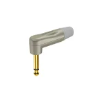 PJ2RX - 6.3mm mono plug, Satin nickel Honsing