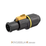 RAC3FWP - XROSSLINK series power connector - Waterproof IP65