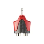RPAN350 - 1 x 3.5mm stereo plug <=> 2 x RCA female