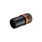LX3M - Low profile rotatable XLR male