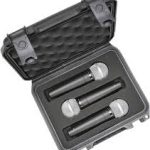 3-MICROPHONE CASE