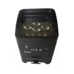 Wireless DMX&IR Remote Control&Battery Power 6*18W(RGBWAP 6 in 1) LED Par Light